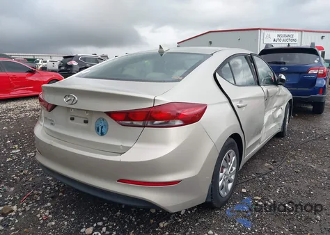 2017 Hyundai Elantra Se from USA, damaged, VIN KMHD74LF9HU424538